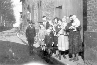 Heidgasse in Siersdorf 1940