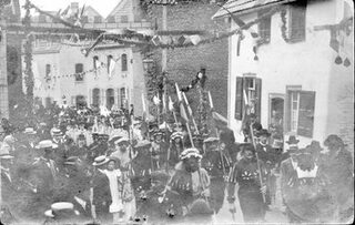 Historischer Festzug, Alte-Turm-Straße 1908