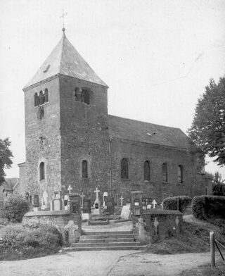 Kirche Niedermerz 1945