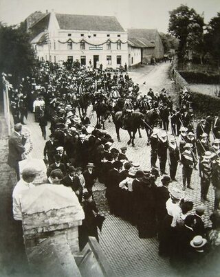 Schützenfest in Aldenhoven 1908