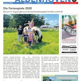 infoblatt Aldenhoven Ausgabe Augst 2020 W32