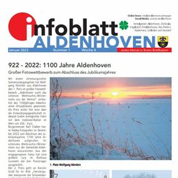 infoblatt ALDENHOVEN Ausgabe Januar 2023