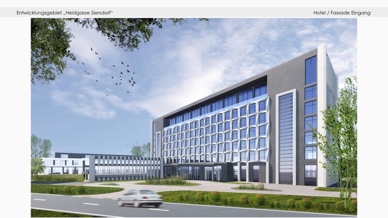 So könnte das Hotel am Aldenhovener Future Mobility Park aussehen (Studie des b'mine Hotels in Düsseldorf.)
